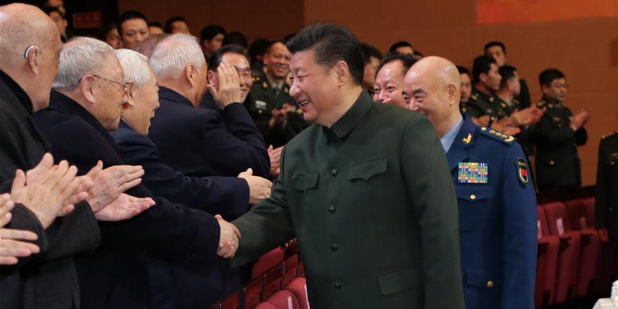 Xi dá saudações de Festa da Primavera para veteranos militares