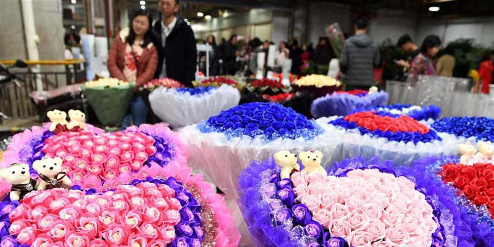 Empresas de flores de Yunnan têm valor de produção anual de 40 milhões de yuans