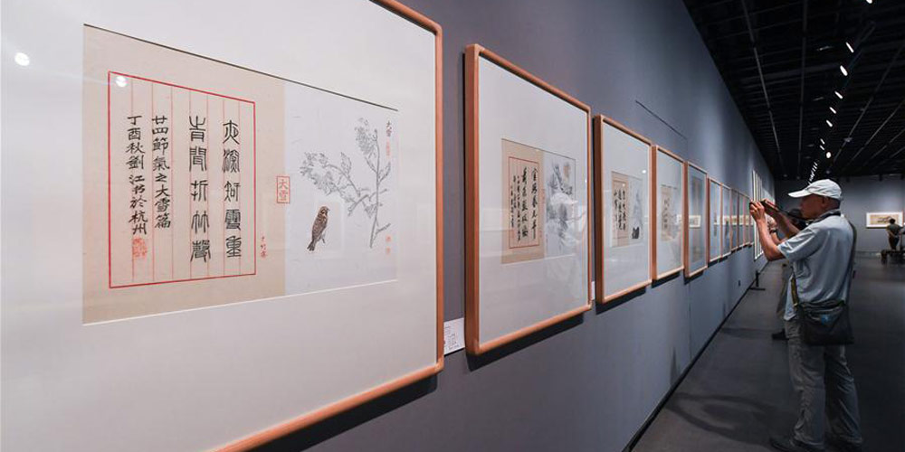 Trabalhos de impressão em xilogravura exibidos em museu de Hangzhou