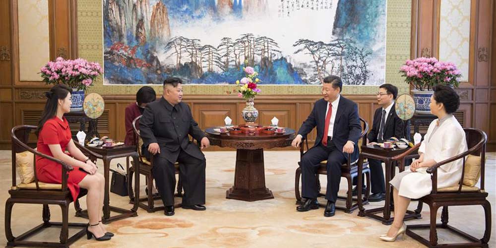 Xi Jinping se reúne com Kim Jong Un em Beijing