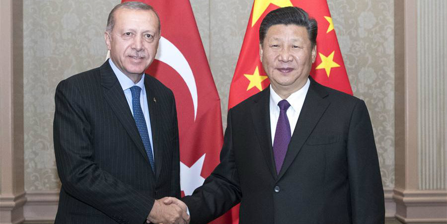 Xi e Erdogan concordam em fortalecer a cooperação China-Turquia