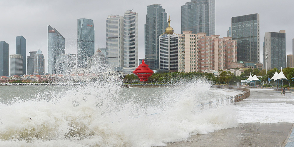 Tufão Yagi atinge Qingdao, leste da China