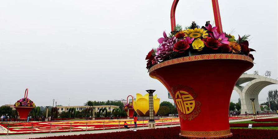 Feira comercial de flores e árvores abre em Henan