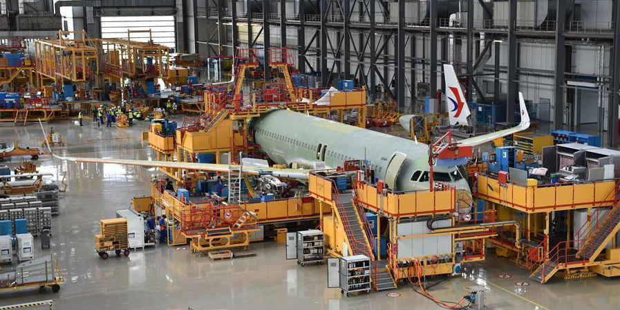 Galeria: Linha de montagem final da Airbus em Tianjin