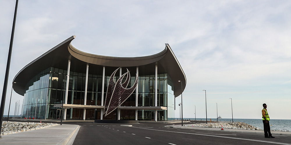 Galeria: Centro de Conferências de Líderes, principal local das reuniões da APEC