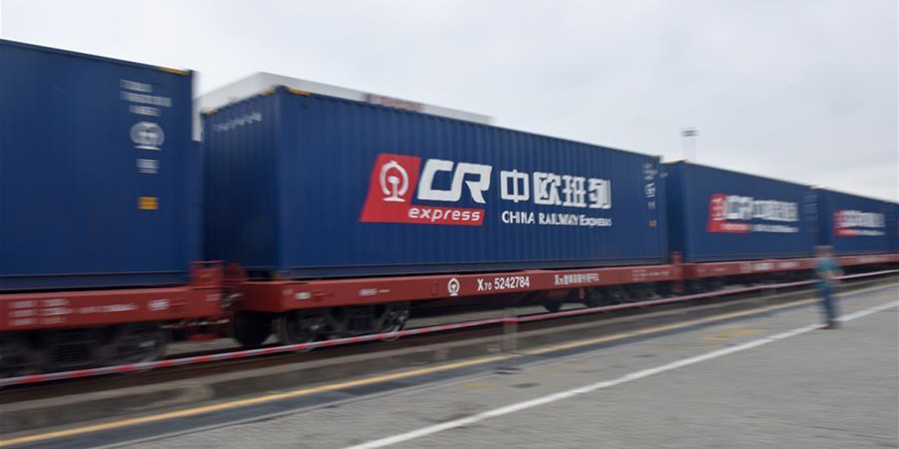 Viagens por trens de carga China-Europa aumentam em 2018