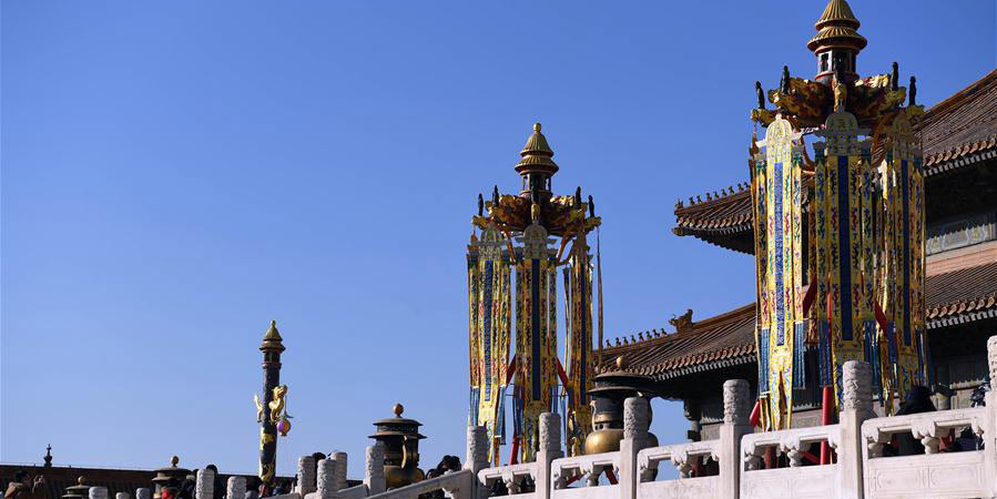 Exposição "Celebrando o Festival da Primavera na Cidade Proibida" abre em Beijing