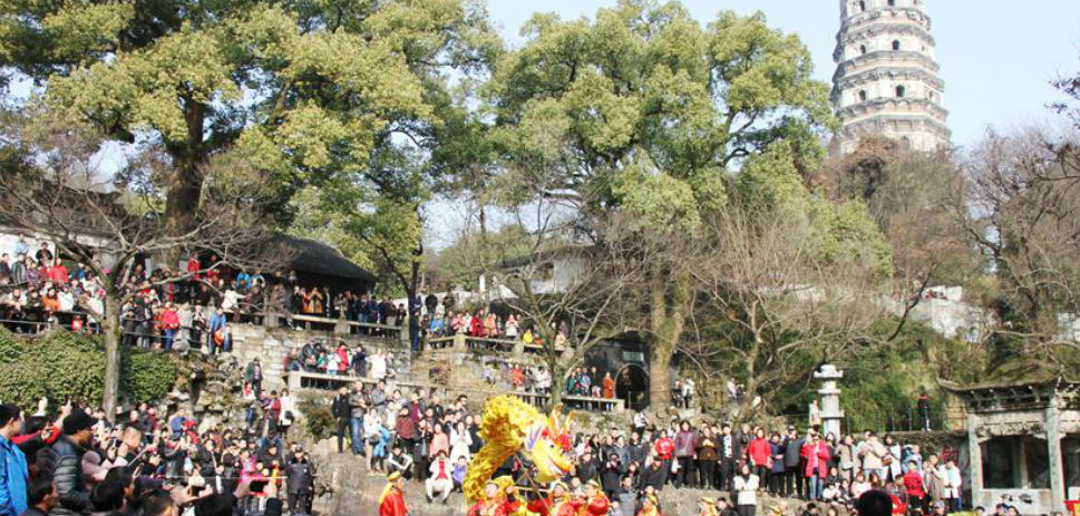 Feiras de Templo realizadas ao redor do país no Festival da Primavera