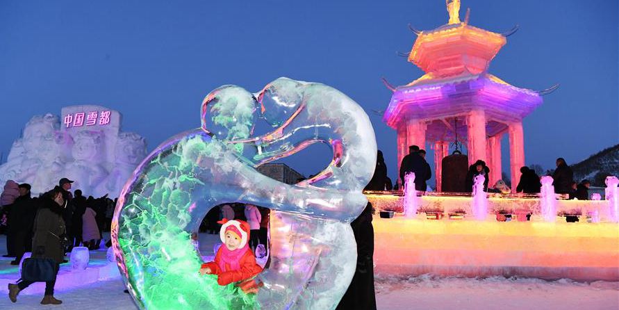 Celebrações encerram a temporada do Festival da Primavera de 2019 em Altay, noroeste da China