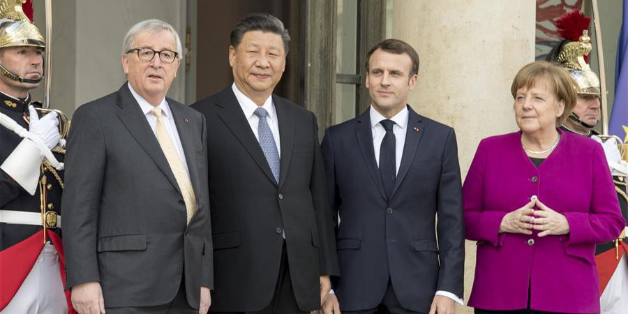 Xi reúne-se com líderes europeus sobre promoção de relações e governança global
