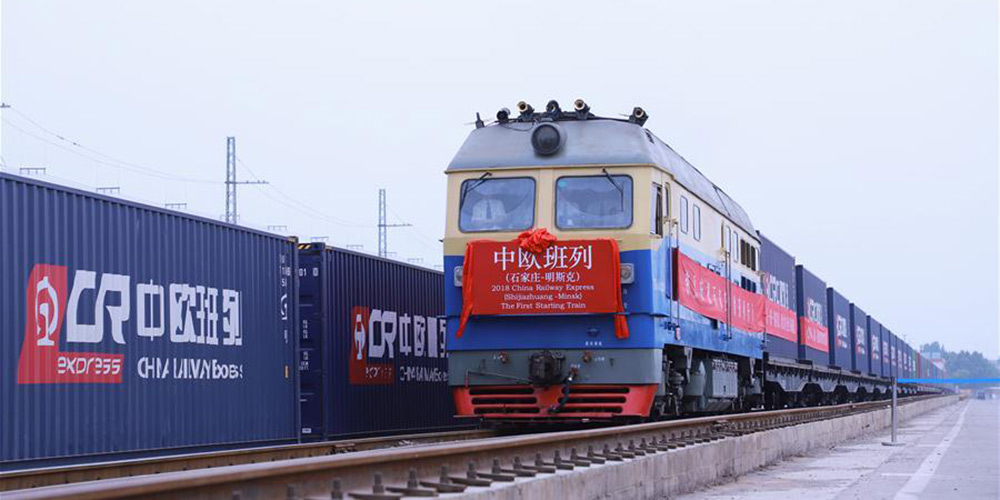 (Cinturão e Rota) Trens China-Europa levam dobro de carga em 2018