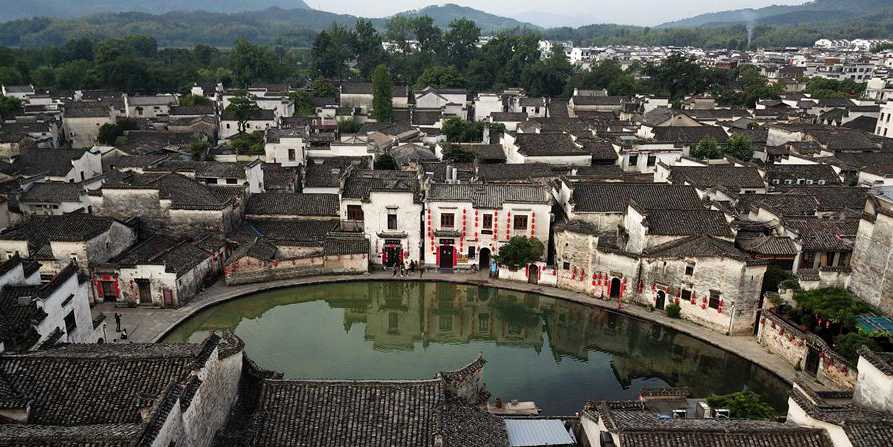 Fotos: cenário da aldeia Hongcun em Anhui