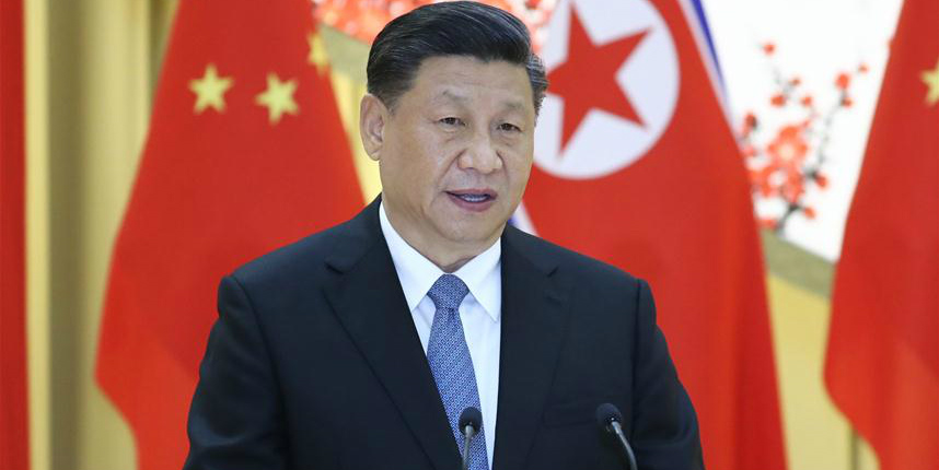 China pronta para se juntar à RPDC para futuro brilhante de laços, paz e prosperidade na região, diz Xi