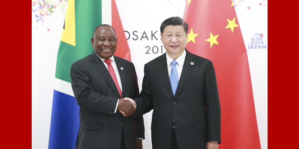 Xi promete aprofundar cooperação prática entre China e África do Sul