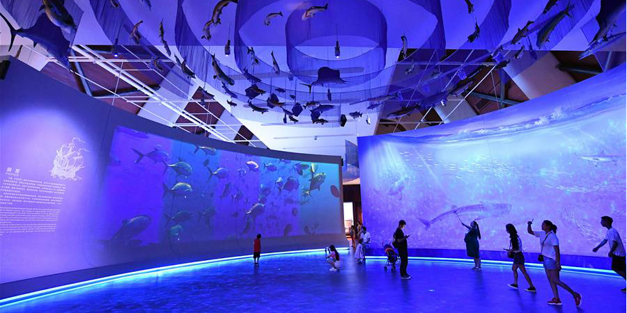 Museu Marítimo Nacional da China atrai número crescente de turistas
