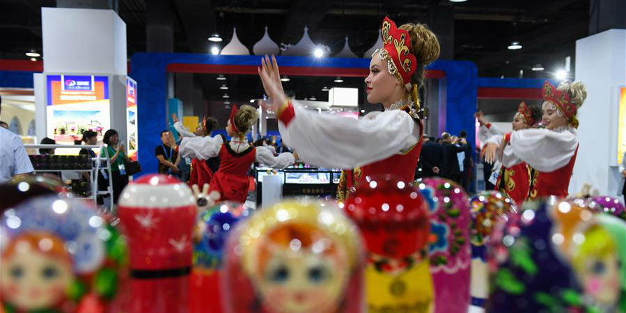 3ª Expo Sino-Mongólia inicia em Ulanqab, Mongólia Interior, norte da China