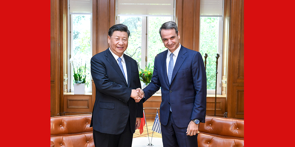 Urgente: Xi pede fortalecimento da cooperação prática China-Grécia