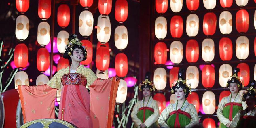 Xi’an realiza eventos de turismo cultural para celebrar a Festa da Primavera