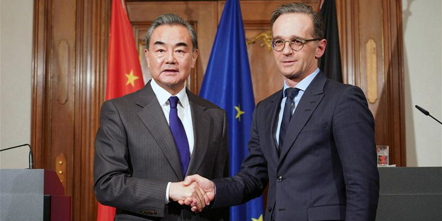 Chanceler chinês expõe agendas-chave para cooperação China-UE neste ano