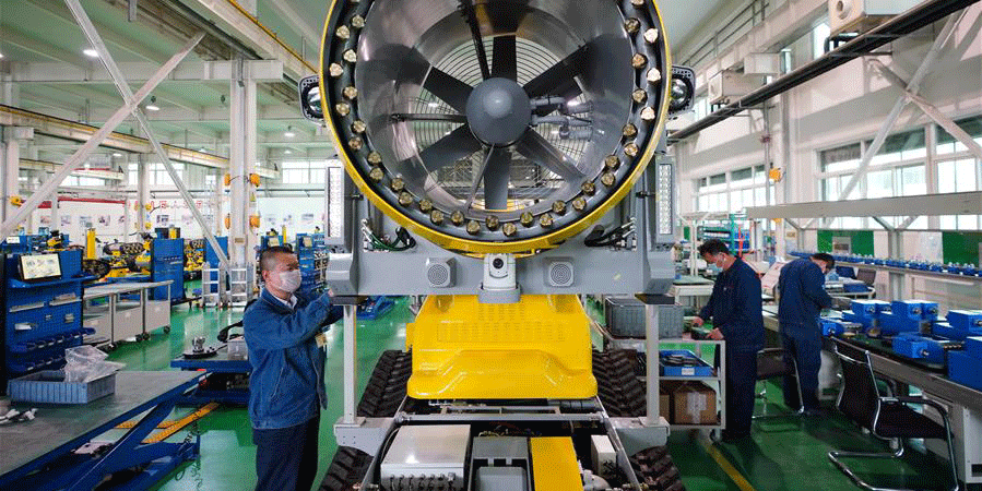 Empresas de ponta de fabricação de equipamentos retomam produção em meio a medidas preventivas em Tangshan