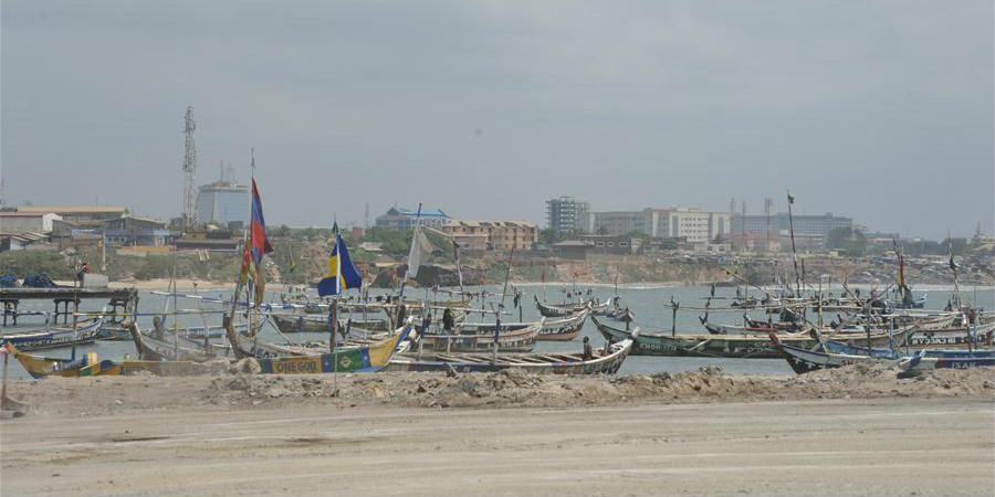 Porto construído com ajuda da China para impulsionará a indústria pesqueira de Gana