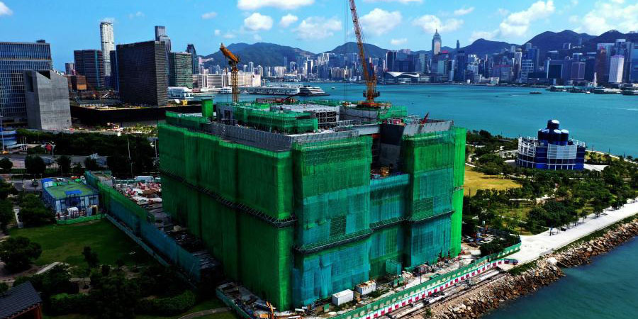 Concluída a construção da estrutura principal do Museu do Palácio de Hong Kong