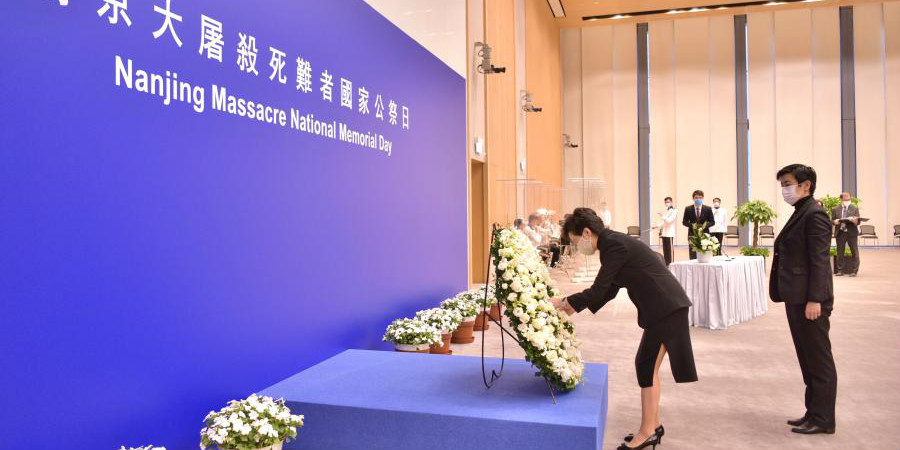 China homenageia as vítimas do Massacre de Nanjing