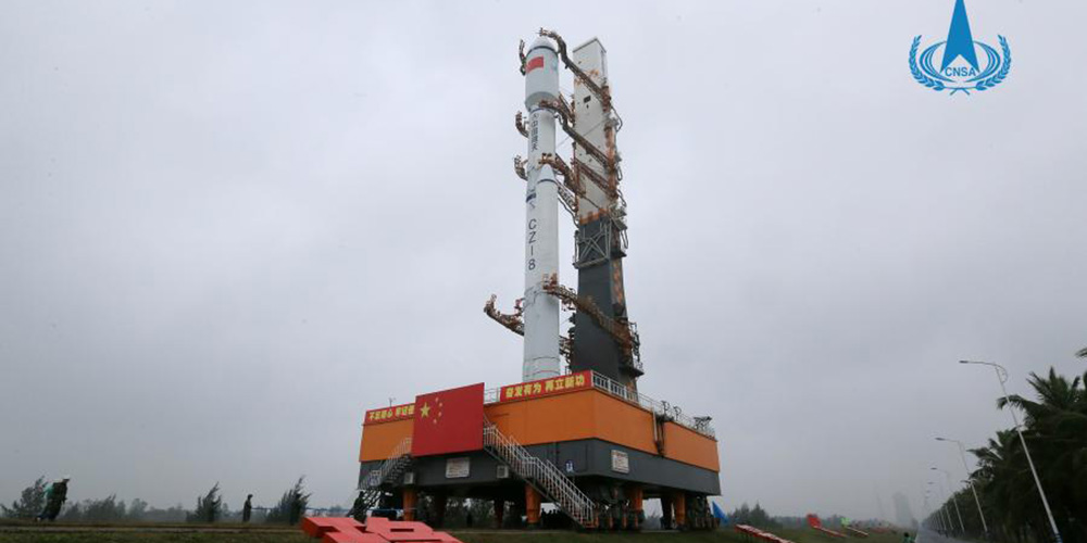 China se prepara para o lançamento do foguete Longa Marcha-8 Y1