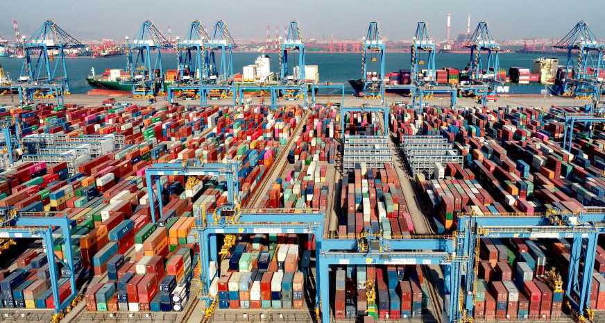 Porto de Qingdao movimenta 12,47 milhões de toneladas de carga durante o feriado da Festa da Primavera