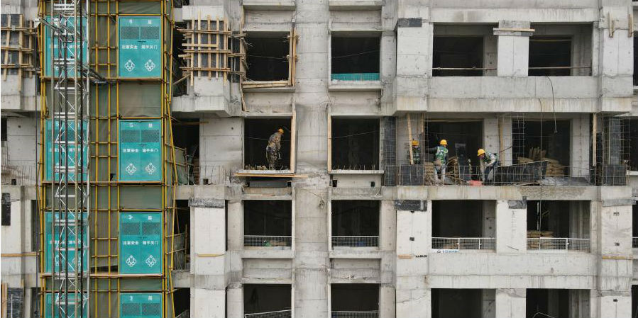 Fotos: construção de local de realocação na Nova Área de Xiongan