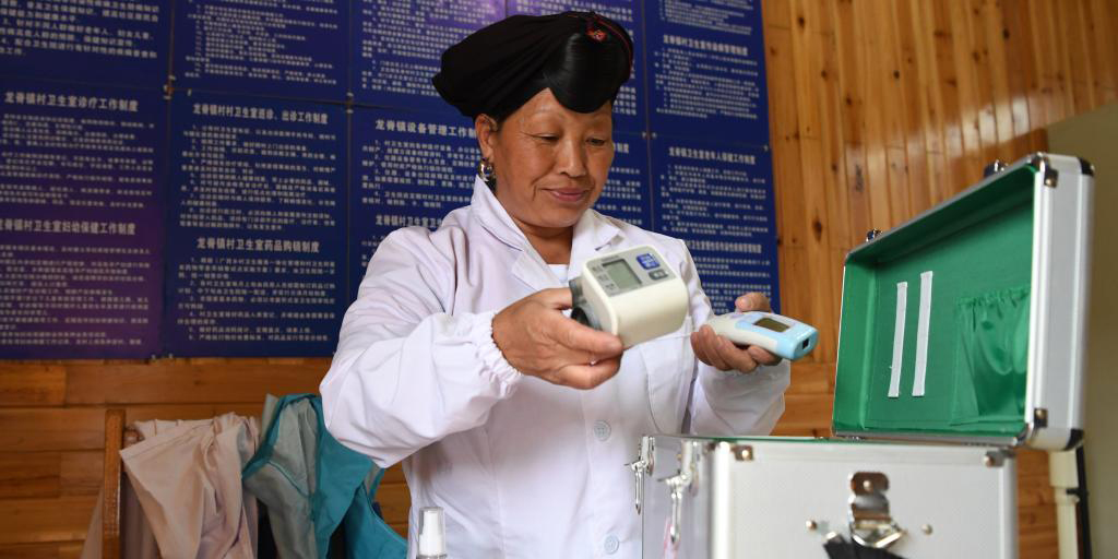 Fotos: uma médica rural em Guangxi