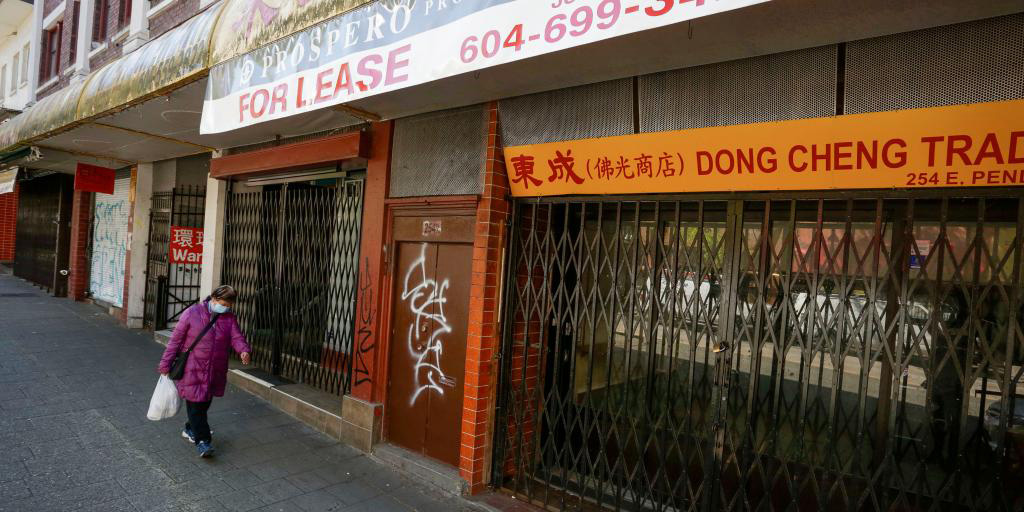 Empresas na Chinatown de Vancouver sofrem com pandemia