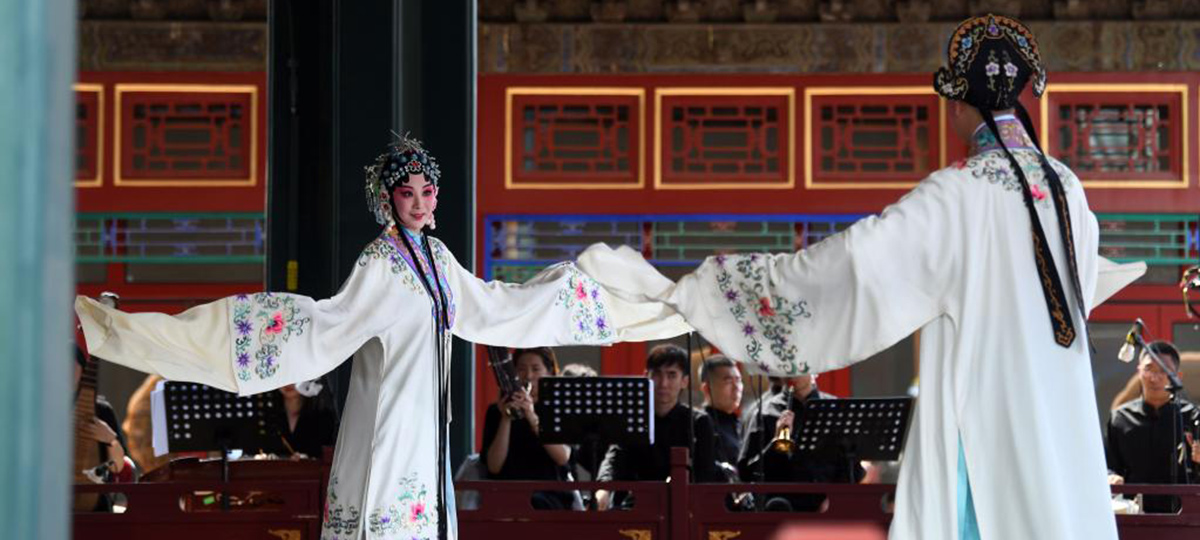Ópera chinesa Kunqu se apresenta no Museu do Palácio