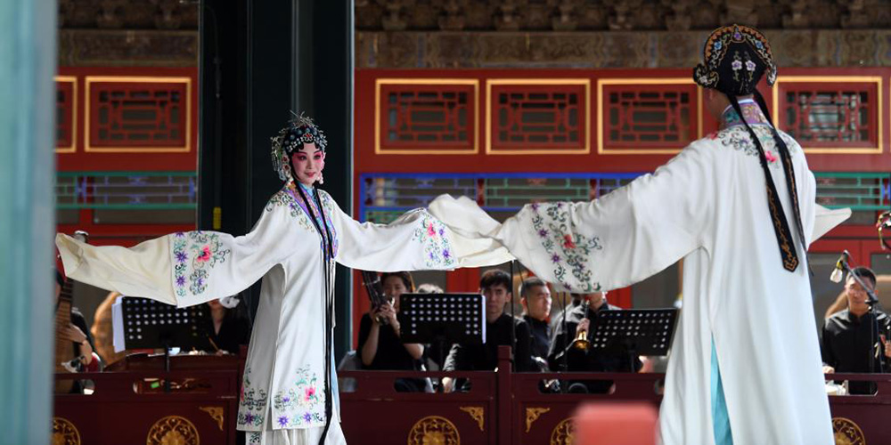Ópera chinesa Kunqu se apresenta no Museu do Palácio