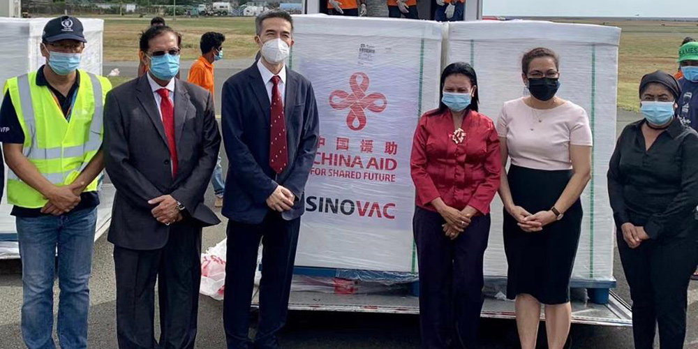 Timor Leste recebe doação chinesa de vacinas contra COVID-19