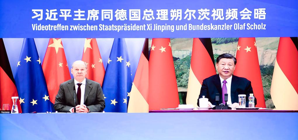 Xi trifft Shoals per Videokonferenz – Xinhua