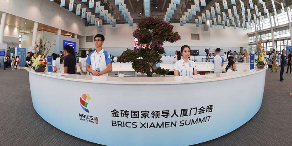 Centro de imprensa para a Cúpula do BRICS entra em operação
